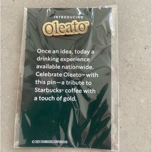 ⭐️Starbucks⭐️Oleato pin for 2024